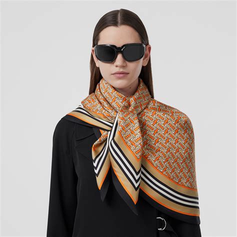 burberry silk scarf with circles|Burberry reversible check silk scarf.